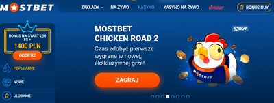 Kasyno MostBet - najlepsze automaty do gry PL